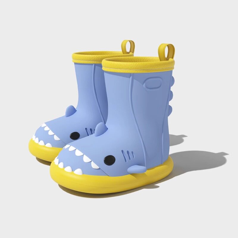 短筒卡通儿童防滑雨靴雨鞋中小童