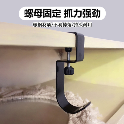 书包挂钩桌边免打孔挂书包钩子学生用课桌侧面可拆卸书桌挂包神器