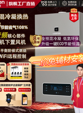 阿诗丹顿 全预混壁挂炉天然气壁挂炉暖气片地暖冷凝一级能效节能