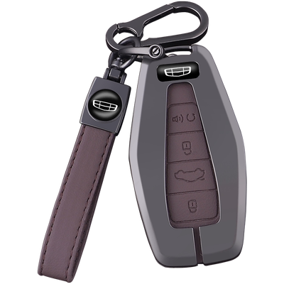 适用于吉利系列汽车钥匙套金属壳