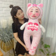 土味情话情侣表白礼物个性 定制抱枕真人玩偶照片diy人形公仔肖战