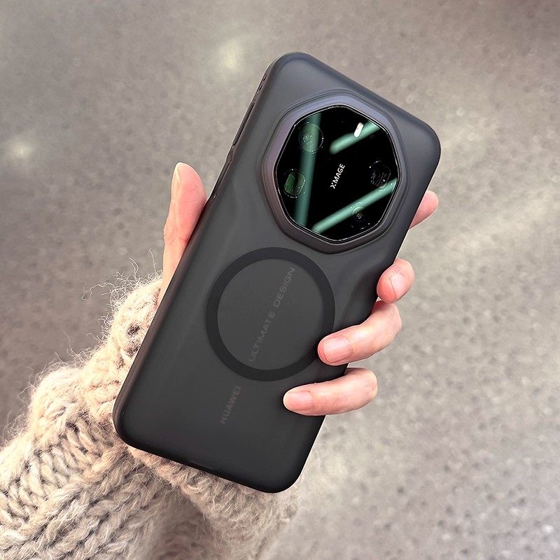 适用于华为mate80rs非凡大师手机壳高级感新款磨砂肤感超薄磁吸充电60rs硅胶防摔全包保护套70rs简约透明外壳