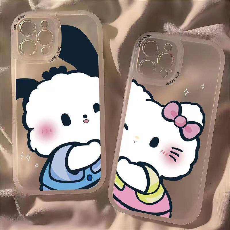贴脸帕恰狗适用苹果13pro手机壳iPhone11/14promax可爱12mini创意7/8plus情侣xr新款xsmax日韩6plus卡通se2/3