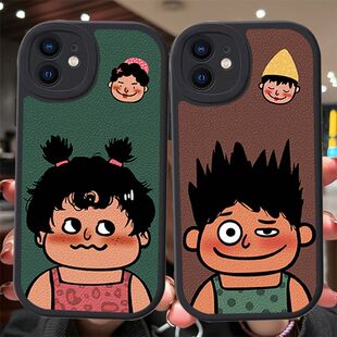 适用苹果14手机壳新款 8p女孩mini高级感6sp1us情侣 14plus卡通iphone13promax全包12防摔11pro硅胶xsmax软壳7