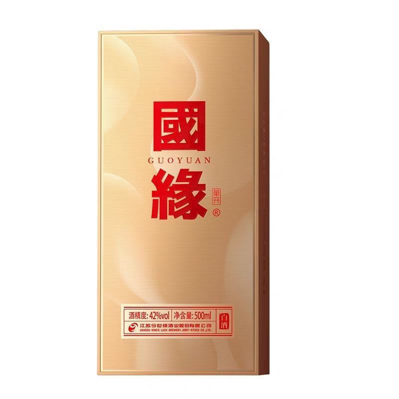 原箱正品今世缘42度国缘单开500毫升*6瓶送礼宴会佳品新老款随机