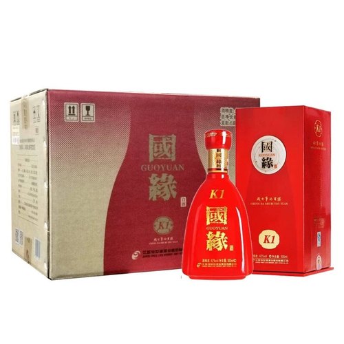 今世缘国缘42度K1酒500ml*4瓶白酒婚礼宴请用酒粮食酒