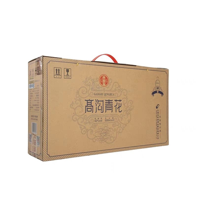 今世缘高沟小青花42度4瓶原箱正品保真假一罚十老朋友的口粮酒