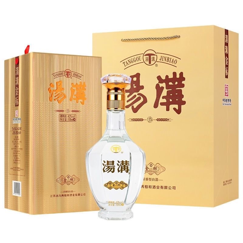 汤沟窖藏汤沟金标42度500毫升*6瓶浓香型纯粮整箱白酒