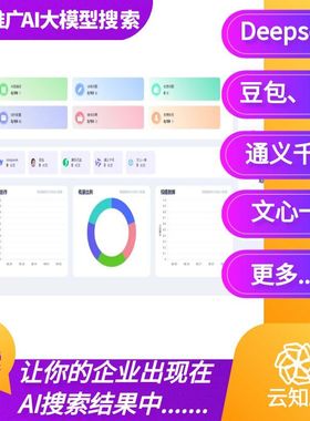 企业geo优化推广AI关键词搜索排名deepseek豆包模型系统软件源码