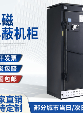 机房电磁屏蔽机柜37U42U保密局测评认证C级交换机辐射定制服务器网络机柜