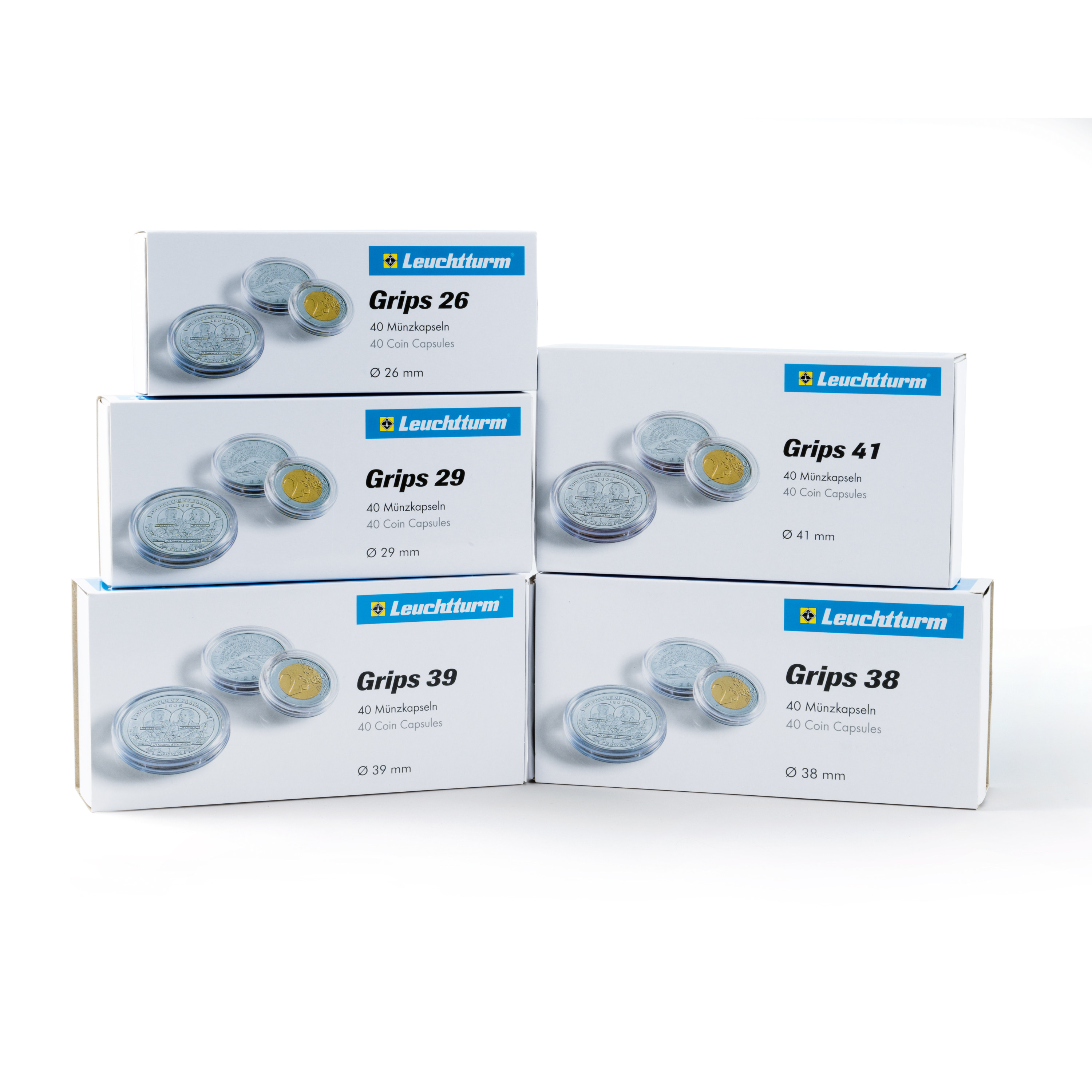 德国灯塔GRIPS多规格耐刮擦高档透明亚克力钱币纪念币收纳圆盒,文具电教/文化用品/商务用品,文创/手作/文化用品,淘宝优惠券,粉丝福利购,淘宝优惠卷