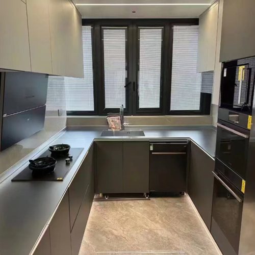 厨房吧台304不锈钢实心防刮花板