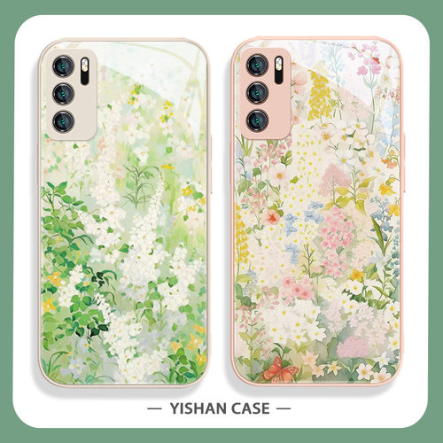 华为p60小清新唯美少女心手机壳