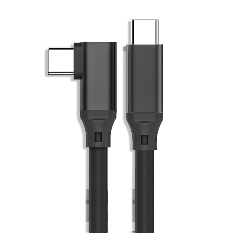 尚优琦弯头TYPE-C数据线USB3.1适用于佳能EOS R相机RP/R5微单反R6联机1D X Mark3拍摄线G5 X Mark2电脑连接线