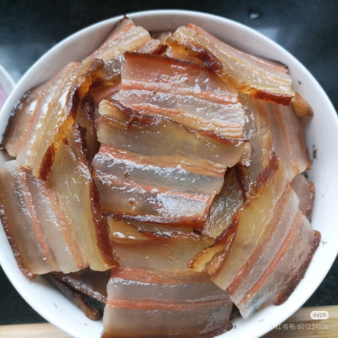 四川腊五花肉腊肉四川特产农家自制烟熏腊肉腊肠腊五花肉腊肥肉