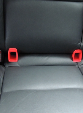 汽车宝宝儿童安全座椅卡扣配件固定器isofix接口引导槽导向槽锁扣