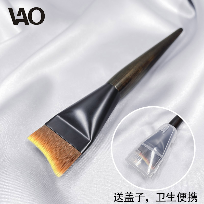 月牙刀锋粉底刷扁头平铺刷上妆刷图片