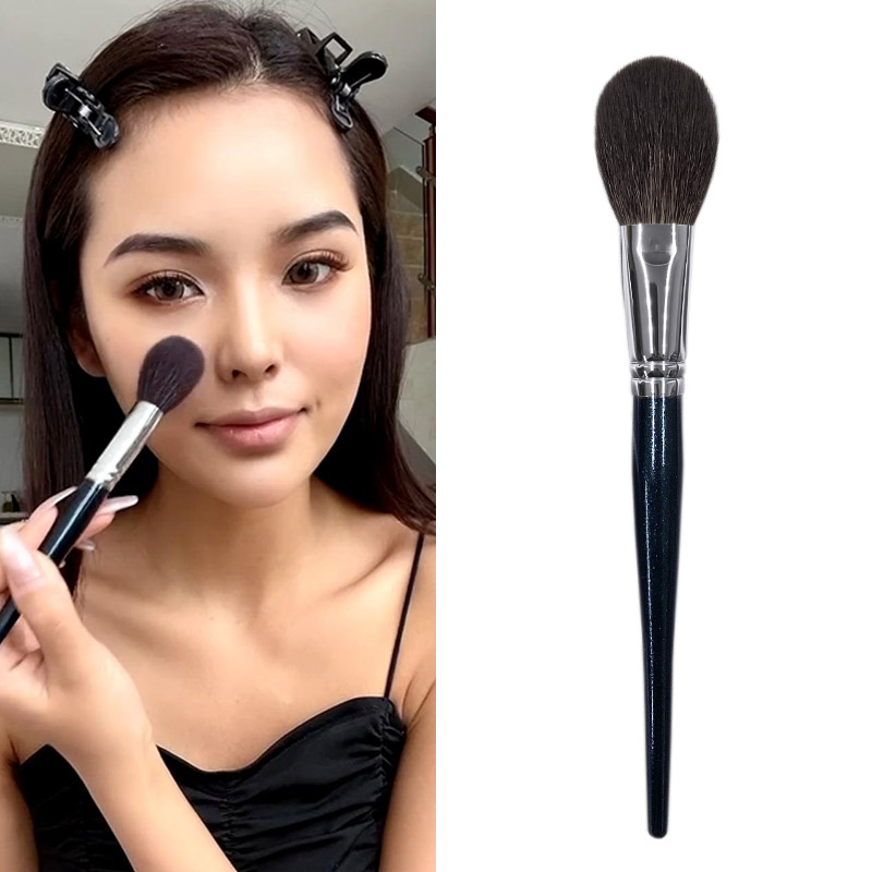 vao舌形腮红刷一支装羊毛刷局部