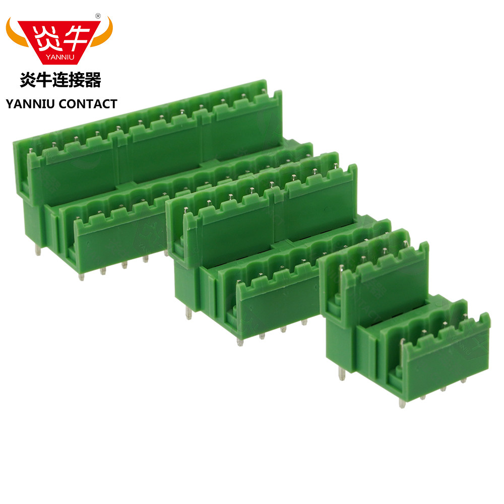 5.08mm凤凰双层插拔式PCB接线端子台接线柱KF2EDGVT/MDSTBV2.5-G