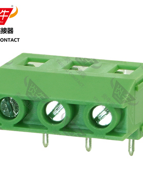 YN129R/DG/KF/MKDSF3炎牛PCB接线端子7.62mm螺钉式凤凰端子可拼接