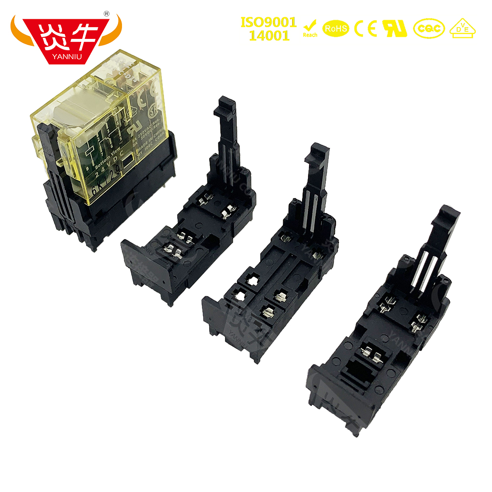 157F-1Z/2Z-A1 IDEC RJ2S RJ1S 插座 继电器底座 PCB 焊板 5P 8P