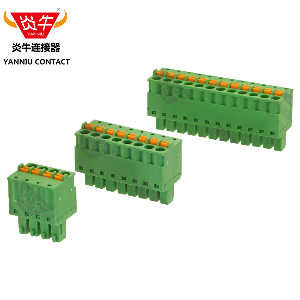 YN15EDGKD炎牛3.5mm接线端子插头