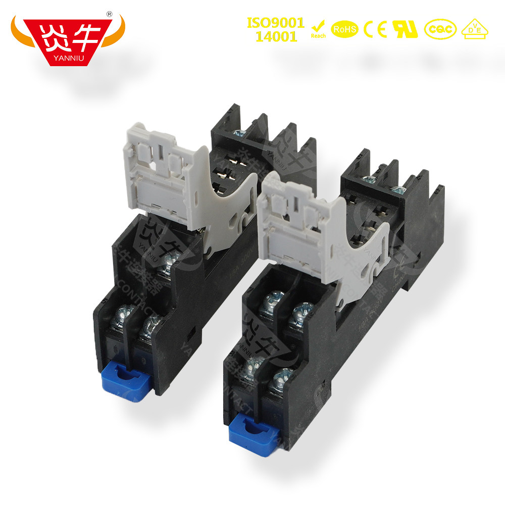 炎牛导轨继电器底座157F-1Z/2Z
