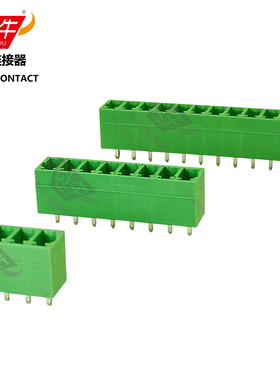 3.81mm炎牛凤凰针座PCB接线端子15EDGVC/ECH381V/KF2EDGV/MCV1.5