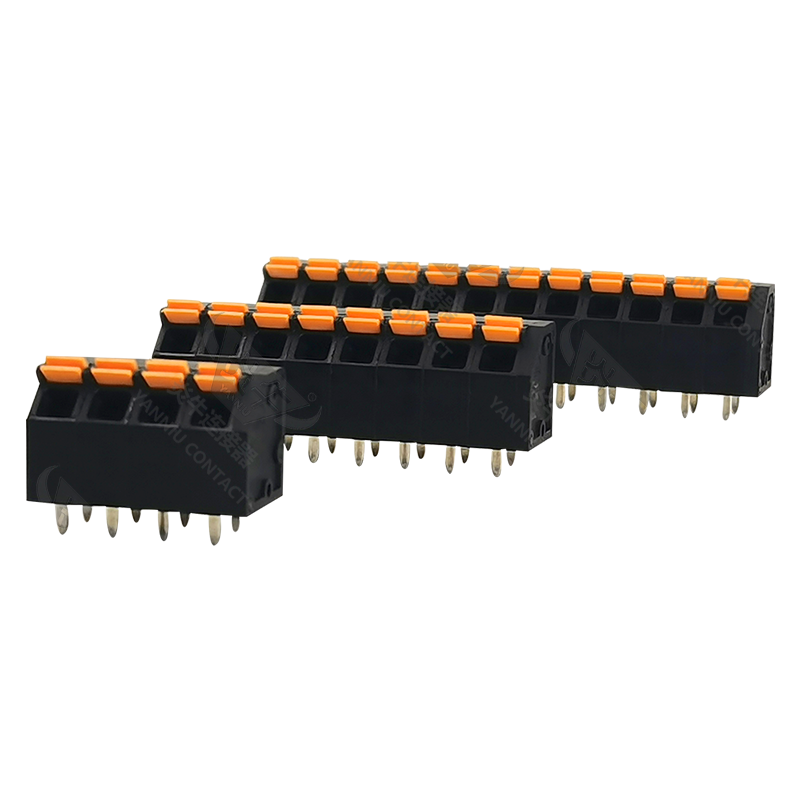 YN736L/KFM736L/KF550/0152炎牛PCB接线端子5.0mm弹簧式凤凰端子