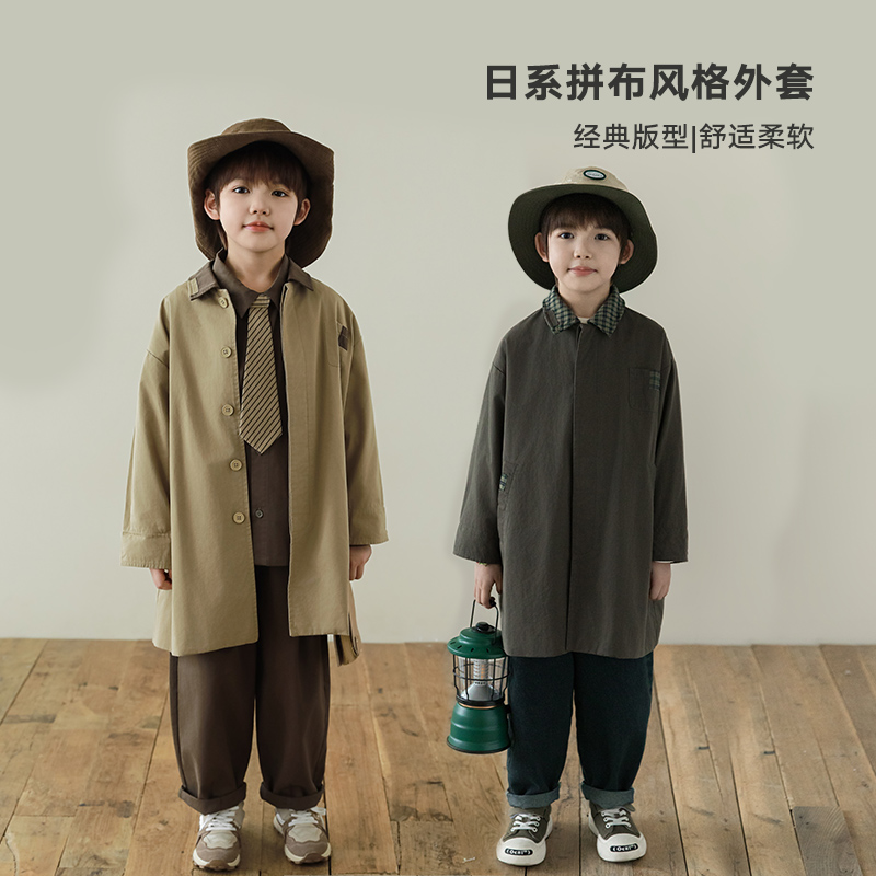 oddtails男童秋季简约风外套