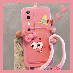 适用vivos19手机壳s19pro立体s18蝴蝶结s16派大星s15卡套s7e插卡s9卡包s17一体t1手腕s10手提s12套s7t女s1