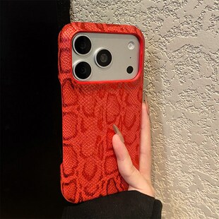 红色烫金蛇皮纹适用三星a91手机壳a90简约a80a82a70奢华a81a55a36高级感a52s仿皮a05s皮纹a20e女a10s十galaxy