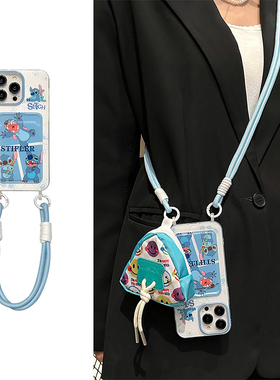 适用oppo一加ace5手机壳1+13t可斜挎12卡通ace3pro史迪仔3v卡包11卡套10带9挂绳8零钱包7硅胶6t软壳十oneplus