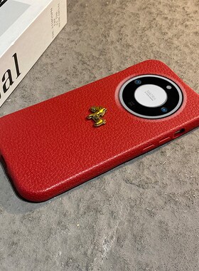 2026金色小马适用华为荣耀magic8pro手机壳x70i新年x60gt红色7畅玩60plus本命年play9t卡通v40立体x50i+十女p