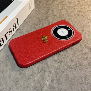 2026金色小马适用华为荣耀magic8pro手机壳x70i新年x60gt红色7畅玩60plus本命年play9t卡通v40立体x50i 十女p