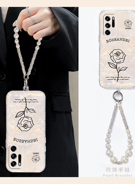 适用oppofindn5手机壳findn3flip高级感findn2黑色findn5flip玫瑰花findn2flip花朵findn3折叠屏findn硬壳女