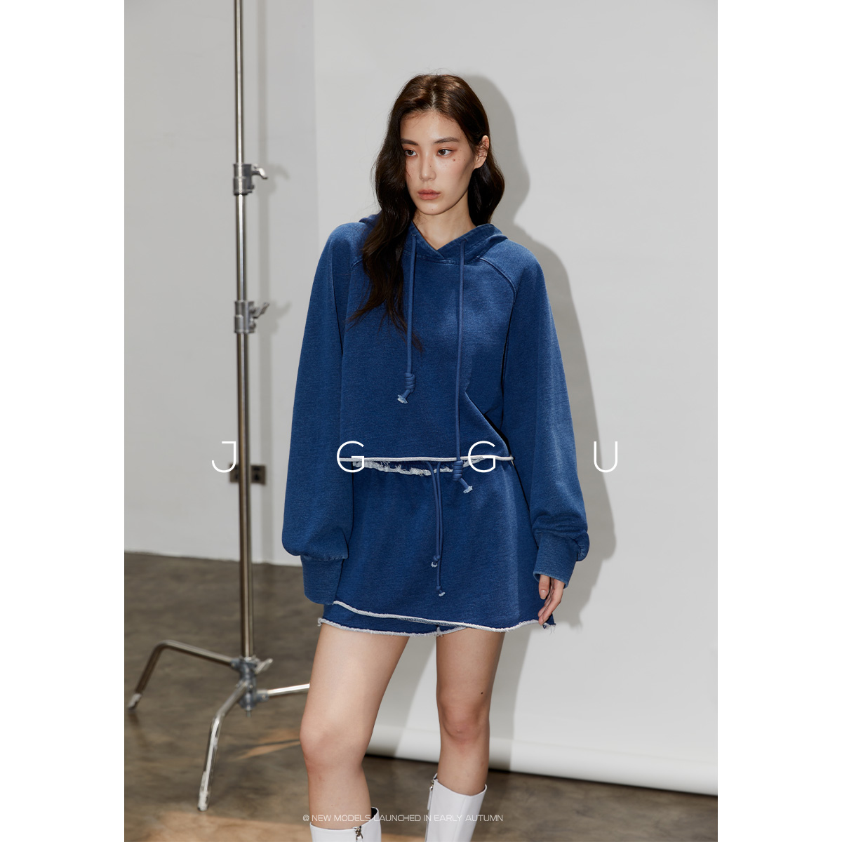 晶咕水洗运动短裤套装系列