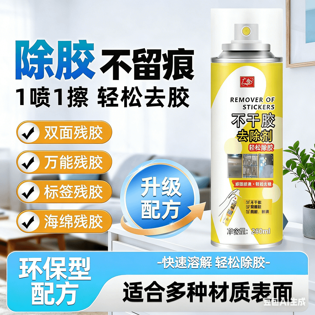 广合不干胶去除剂强效除胶剂多用途万能除胶双面胶去除粘胶清除剂,洗护清洁剂/卫生巾/纸/香薰,家用除胶剂,淘宝优惠券,粉丝福利购,淘宝优惠卷