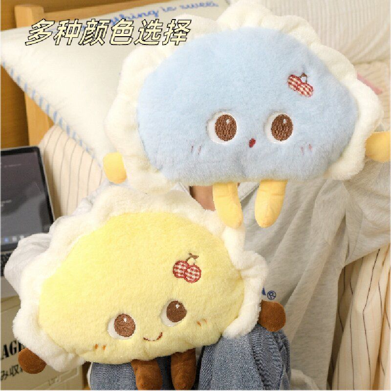 充电热水袋充电式宝暖加厚防爆宝宝暖手暖水袋毛绒电暖肚子学生