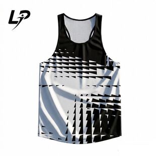 趣乐跑马拉松运动会比赛服田径体育生速干透气薄款运动背心可定制