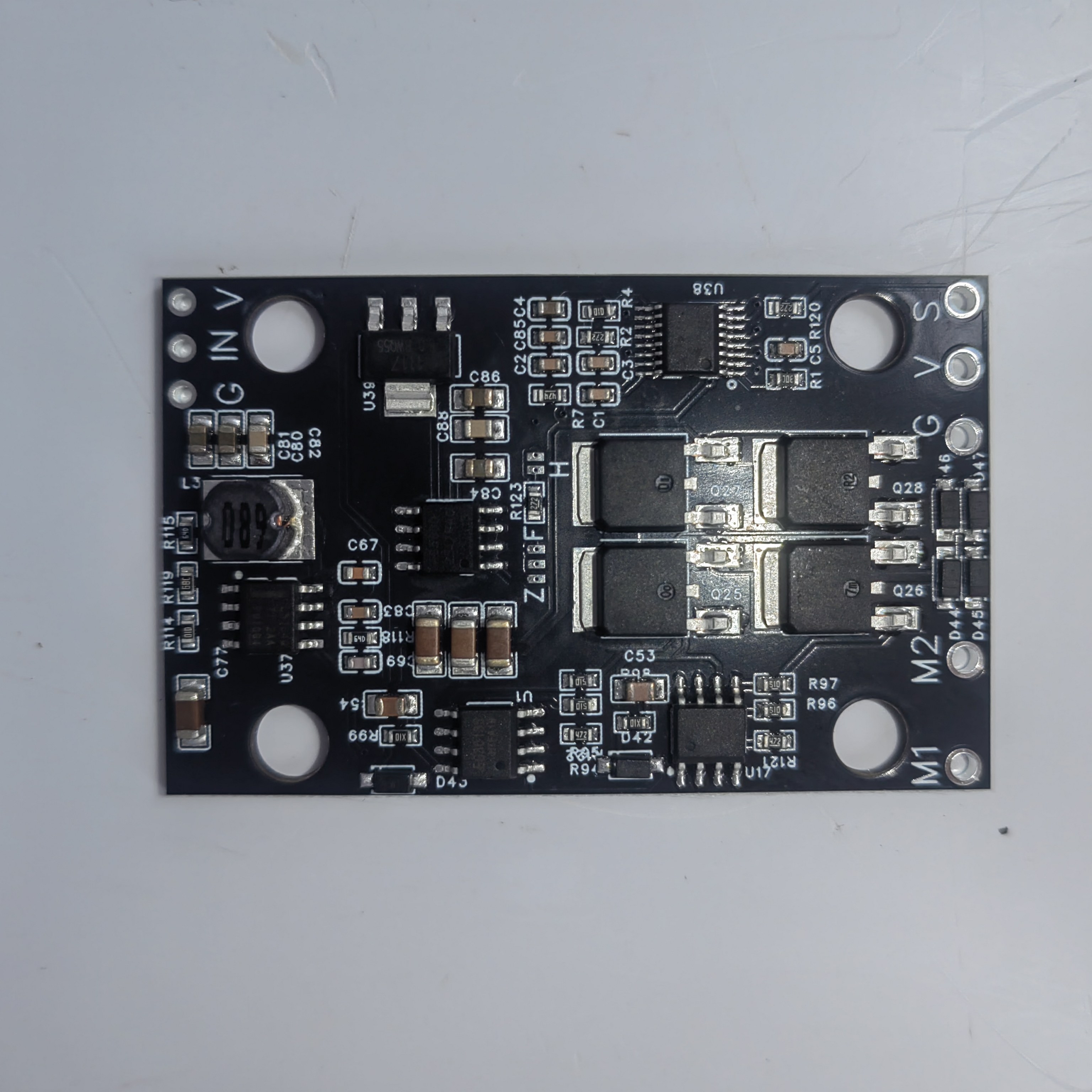 diy大功率舵机改装 自制舵机 高精度 12 48v 磁编码 磁传感 5840