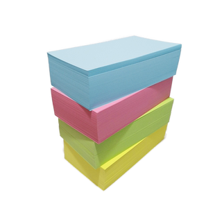 空白凭证纸240*140彩色财务会计记账凭证纸增票尺寸打印纸增值税发票大小80克浅蓝浅绿浅黄粉红凭证复印纸