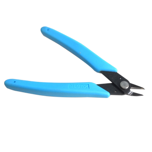 凭证铆管剪刀铆管钳子装订机专用柳管剪钳器 财务铆管剪刀热熔管拆除器拆除尼龙管斜口钳子打孔机小钳子配件