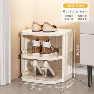 架子家用门口收纳鞋 楼梯鞋 鞋 架阶梯式 柜省空间 多层简易放楼梯上