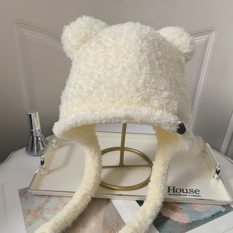 护耳帽女加厚防风保暖成人儿童同款甜美可爱小熊耳朵冬季毛绒帽子,服饰配件/皮带/帽子/围巾,帽子,淘宝优惠券,粉丝福利购,淘宝优惠卷