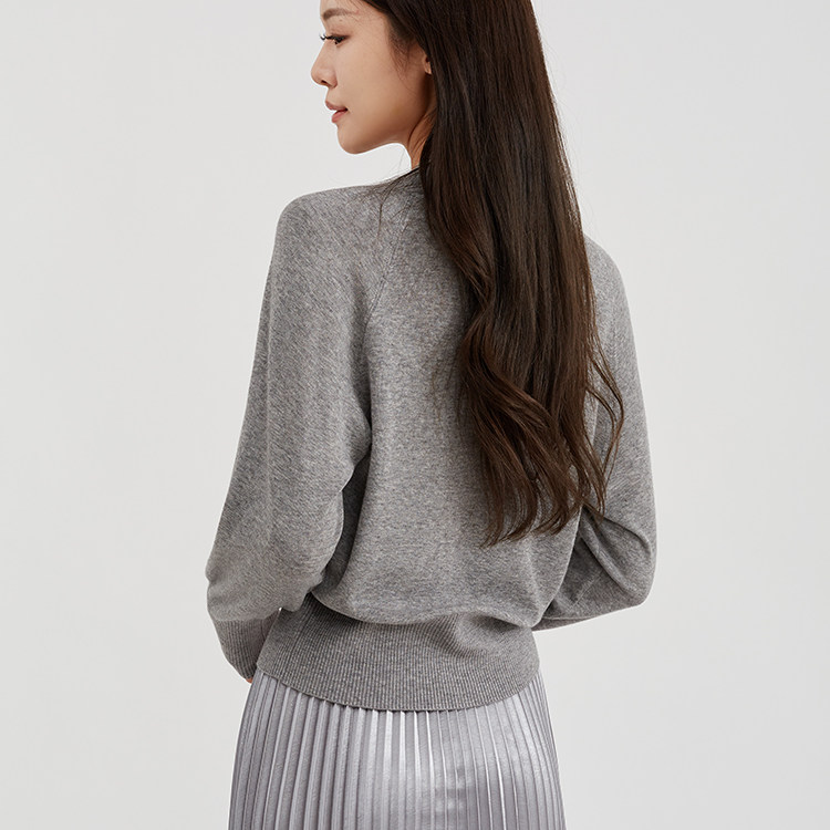 【温柔舒适】阿菁娜简雅利落羊毛开衫F30C318006