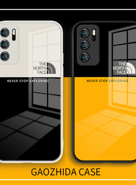 适用华为mate60手机壳Pura70潮牌北面p50/p40/p30个性创意mt50新款nova12情侣8/9se荣耀80男70女60pro玻璃x40