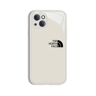 适用苹果14手机壳15苹果16潮牌17北面iPhone13/12/11promax/mini情侣x/xs/xr/se2个性创意8plus高级感7p玻璃