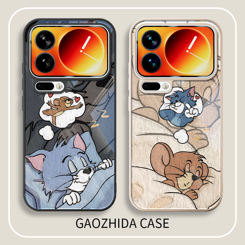 全包边防摔 油画风可爱