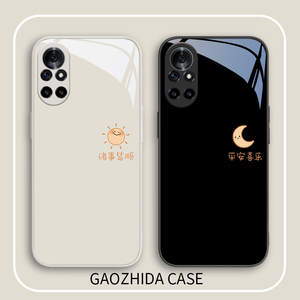 适用oppoReno9+手机壳简约小米13Pro情侣vivox90平安喜乐红米k60pro新款iqoo10诸事顺利note12小众高级感s套k